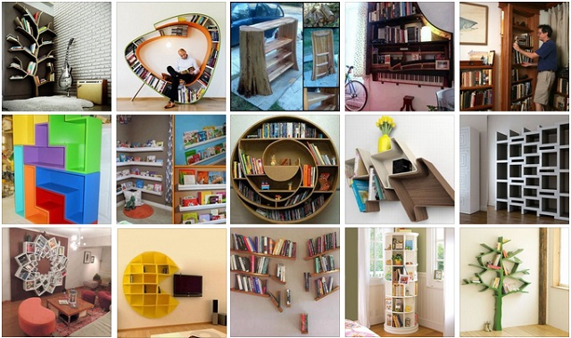 Unique Bookshelves For Your Home