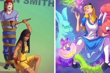 illustration famous characters turned into villains sylvain sarrailh fb33 700 png