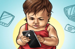 Donner un smartphone a votre enfant cest comme lui donner un gramme de cocaine 696x375
