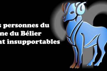 Les personnes du signe du Belier sont insupportables 725x375