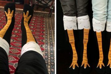 chicken leg socks fb png 700