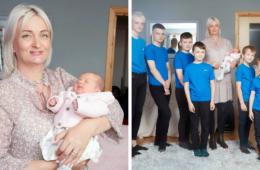 uk mom of 10 boys finally has a girl fb4