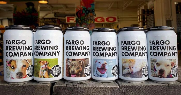 dogs on beer cans adoption fargo 4 luv of dog rescue fb png 700